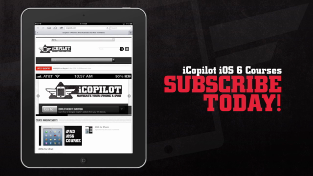 The Complete Guide to iOS 6 for iPad – Screenshot 4