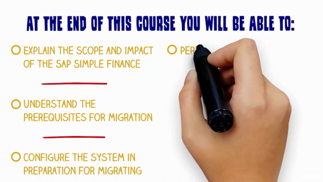 SAP Simple Finance Course – Screenshot 3