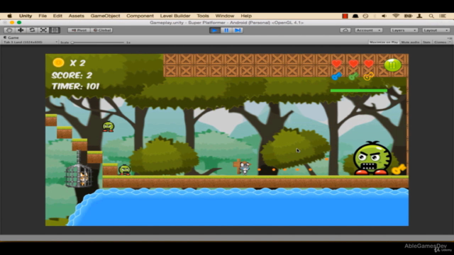 Unity & C# - Build A Complete 2D Mobile Platformer Game – Screenshot 3