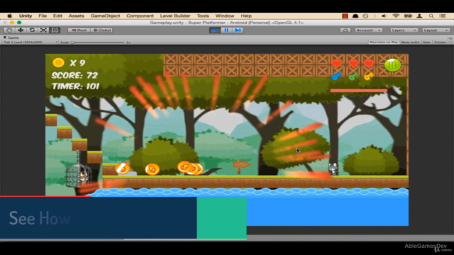 Unity & C# - Build A Complete 2D Mobile Platformer Game – Screenshot 4