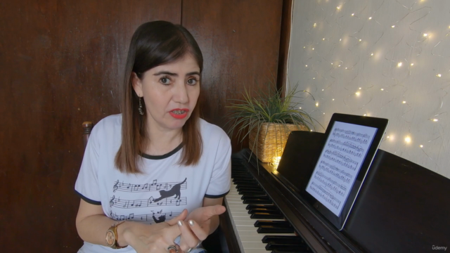 Piano: Ejercicios de calentamiento – Screenshot 2