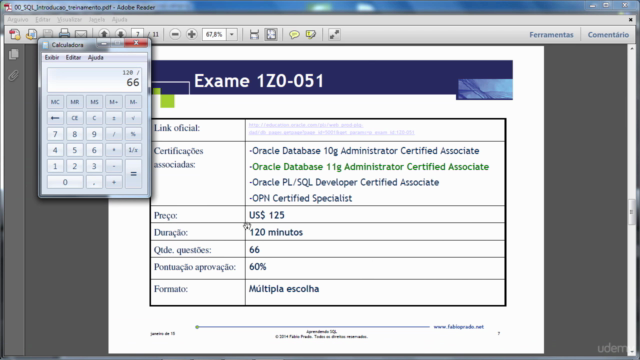 Minicurso Aprendendo SQL em Oracle – Screenshot 3