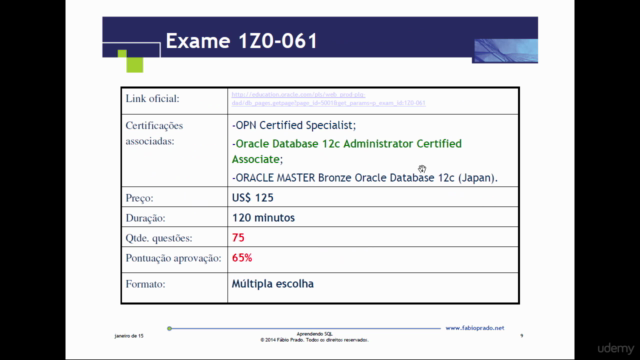 Minicurso Aprendendo SQL em Oracle – Screenshot 4