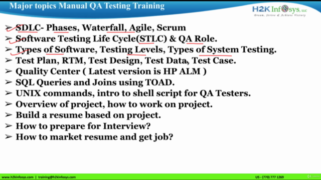 Best Software QA Testing Training H2K Infosys Live Classes – Screenshot 3
