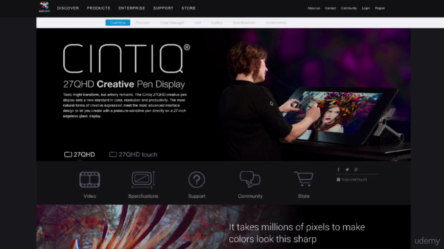 Photoshop for Designers: An Introduction to Tablet Sketching – Screenshot 1