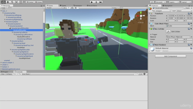 Unity 2017 - Character gear and weapon use – Screenshot 3