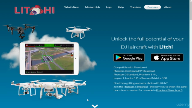 Phantom & Mavic Filmschool Sample - intro to Litchi – Screenshot 1