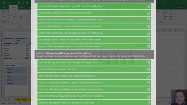 NEW! EXCEL 2016: Excel from beginner to professional – Screenshot 2