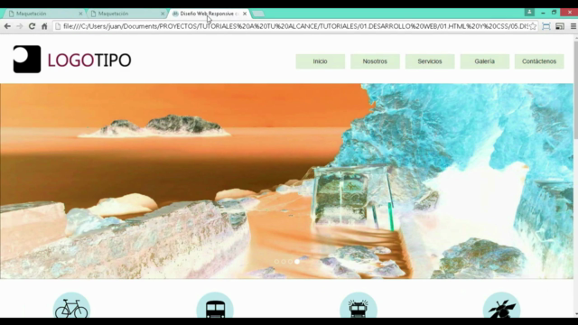 Crea páginas web responsive con Bootstrap 3 – Screenshot 3