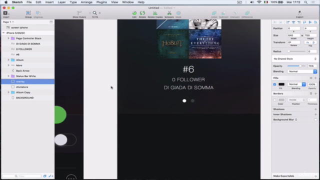 Mobile App Design con Sketch 3 – Screenshot 2