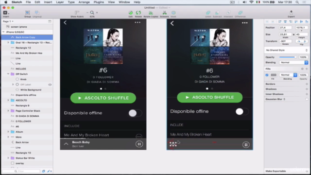 Mobile App Design con Sketch 3 – Screenshot 4