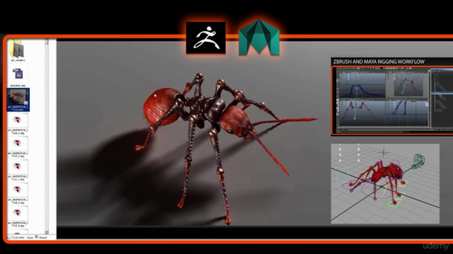 Zbrush and Maya workflow pipeline sculpting and rigging now. – Screenshot 3