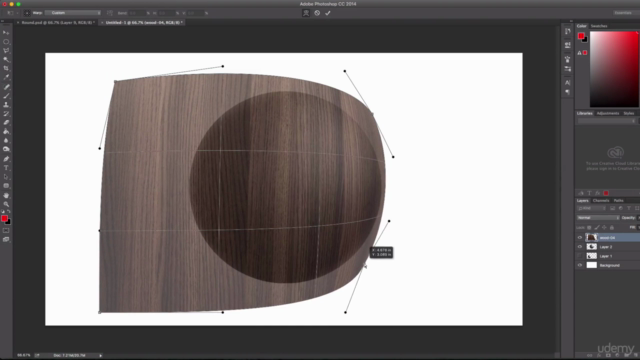 Photoshop for Designers: Rendering & Texturing Round Objects – Screenshot 4