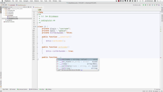 Objektorientierte Entwicklung mit PHP 7 – Screenshot 3