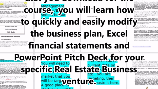 House Real Estate Flipping Business Plan Template & Example – Screenshot 1