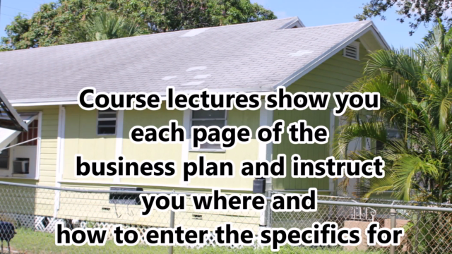 House Real Estate Flipping Business Plan Template & Example – Screenshot 3