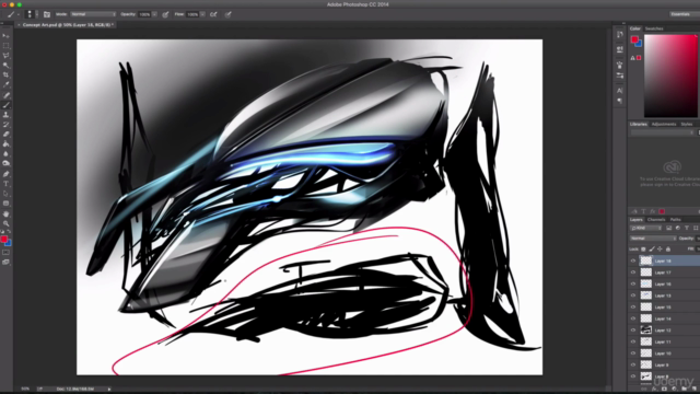 Concept Design: Unleash Your Creativity in Photoshop – Screenshot 4