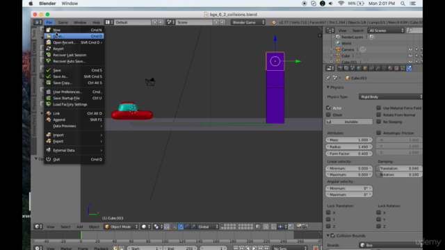 3D Game Development with Blender – Screenshot 3