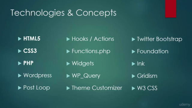 Learn To Create WordPress Themes By Building 10 Projects – Screenshot 3