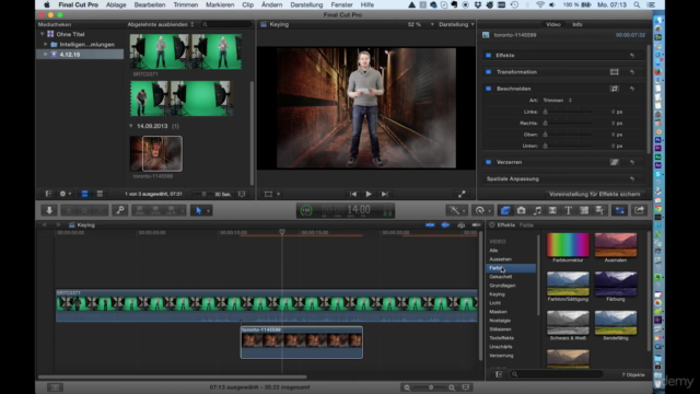 Greenscreen-Studio im Eigenbau – Screenshot 2