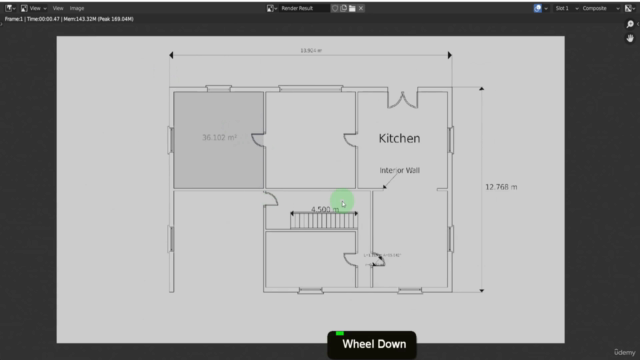 3D House Design Mastery in Blender 4x - Graphics & Design - Screenshot_02