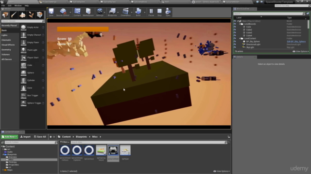 Unreal Engine 4 - Learn to Make a Game Prototype in UE4 - Screenshot_03