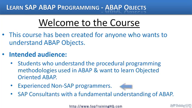 Learn SAP ABAP Objects - Online Training Course – Screenshot 1