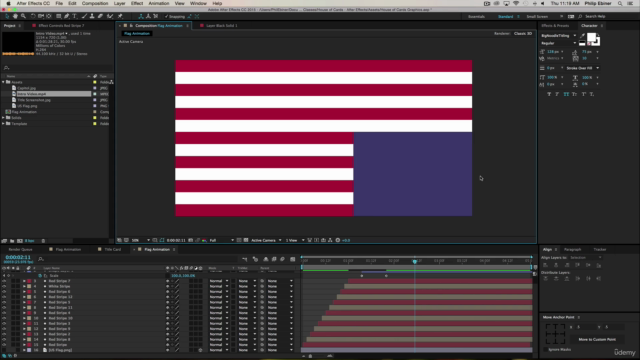 After Effects: House of Cards Title Card Animation - Screenshot_02
