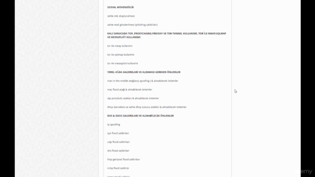 Beyaz Şapkalı Hacker Eğitim Seti – Screenshot 4