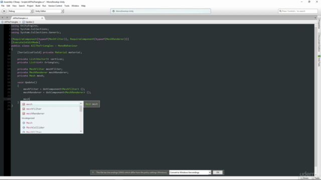 Coding in Unity: Mastering Procedural Mesh Generation - Screenshot_04
