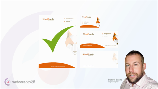 Business Card and Letterhead Design in Adobe Illustrator – Screenshot 3