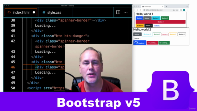 Bootstrap 5 Create Responsive mobile first websites - Screenshot_02