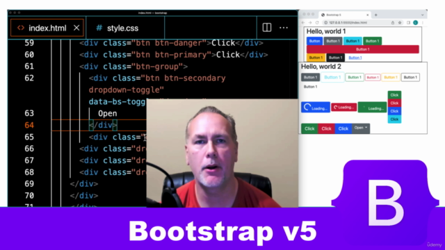 Bootstrap 5 Create Responsive mobile first websites - Screenshot_03