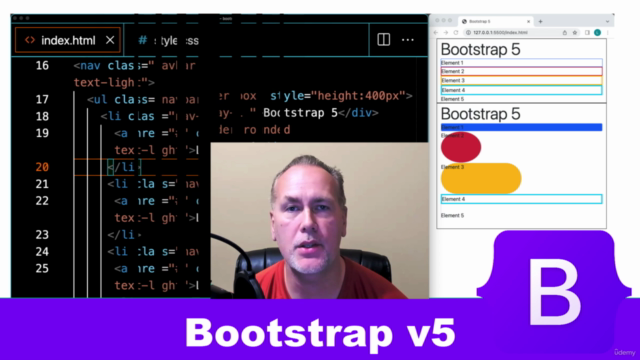 Bootstrap 5 Create Responsive mobile first websites - Screenshot_04