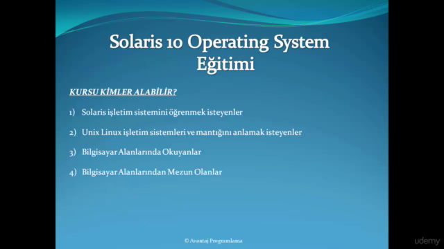 UNIX İşletim Sistemi Eğitimi – Screenshot 3