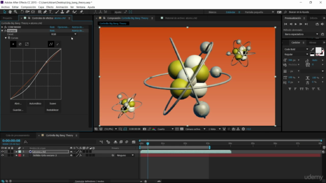 Motion Graphics con After Effects y Cinema 4D: Volumen 1 – Screenshot 3