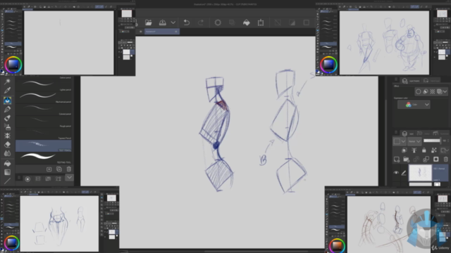 Complete Beginner's Guide to Anatomy and Figure Drawing pt1 - Screenshot_04