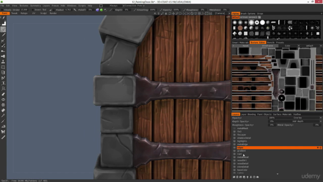 Model and Texture a Stylized Dungeon for Games – Screenshot 3