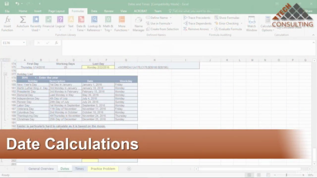 Master Excel Dates and Times - Excel 365 and Excel 2019 – Screenshot 2