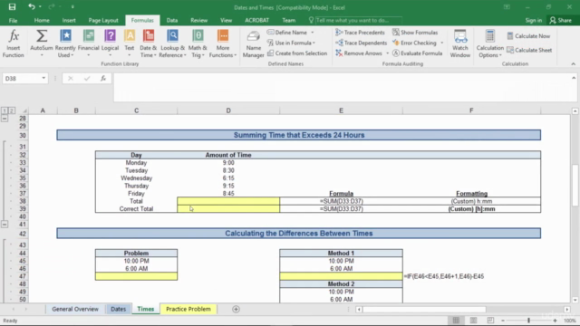 Master Excel Dates and Times - Excel 365 and Excel 2019 – Screenshot 3