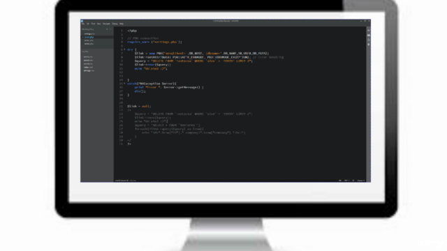 PHP MySQL database connections – Screenshot 2