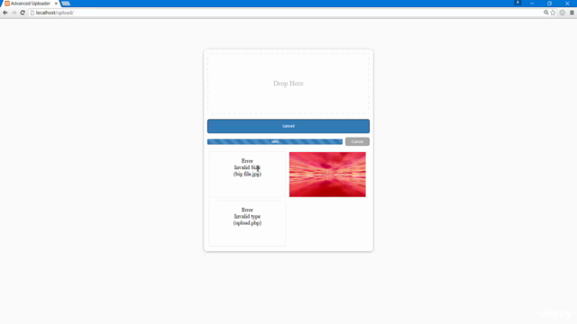 Advance Drag and Drop Uploading System with Cropping Feature – Screenshot 3