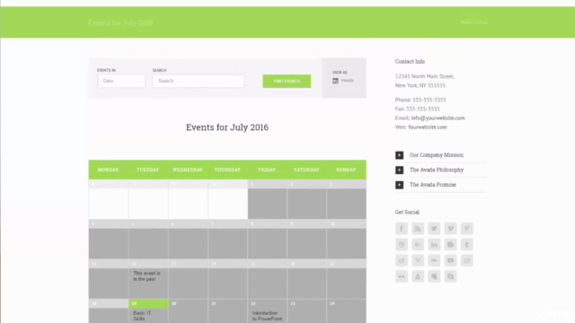 Build a Course & Event Bookings Website with WordPress – Screenshot 2