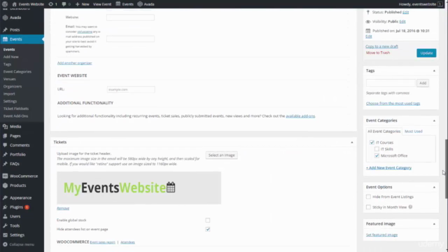 Build a Course & Event Bookings Website with WordPress – Screenshot 3