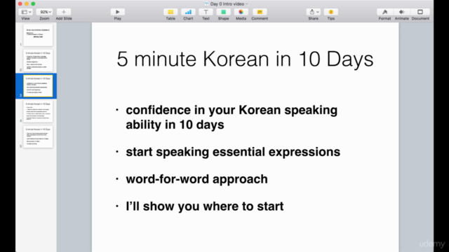 5 Minute Korean in 10 Days – Screenshot 2