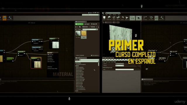 Unreal Engine 4 - Creación de materiales desde 0 a AVANZADO – Screenshot 4