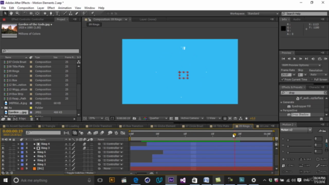 Adobe After Effect: Create 15 Advance Motion Graphic Element – Screenshot 4