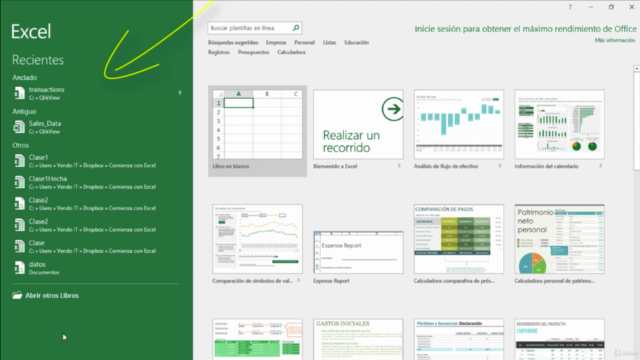 Comienza con Excel: Curso de Excel para Principiantes – Screenshot 2