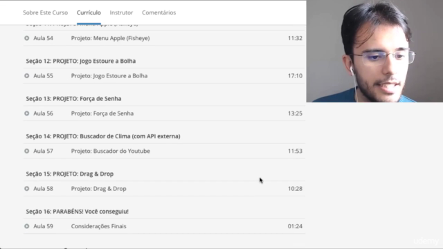 Curso Completo de jQuery + 10 Projetos Práticos – Screenshot 2